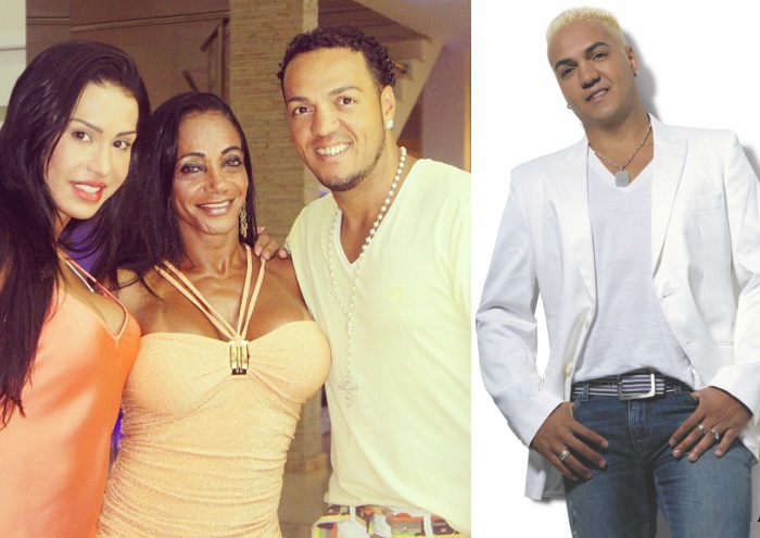 Montagem R7 <p>Belo começou moreno, ficou loiro e depois virou moreno novamente. De tanto pintar o cabelo, ganhou uma carequinha. <a href="http://www.vagalume.com.br/belo/">Veja mais aqui</a></p>