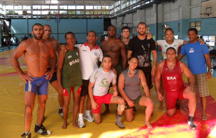 Equipe brasileira, luta olímpica