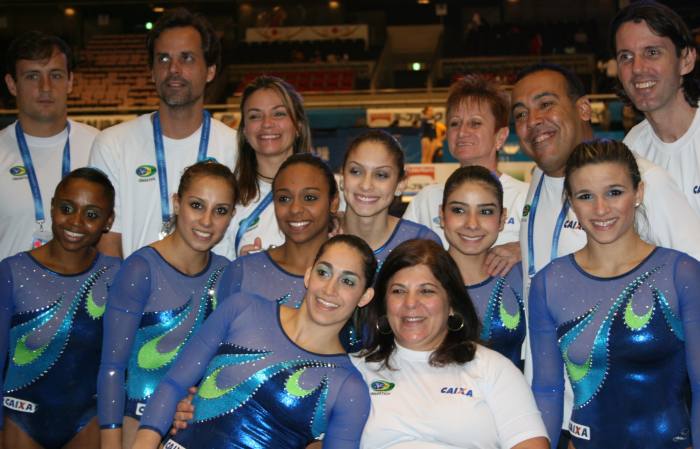 Equipe brasileira feminina, ginástica artística