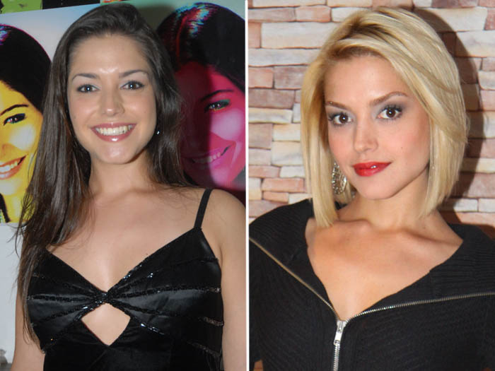 AgNews <p>Thais Fersoza era morena e tinha madeixas longas, mas, para a novela <em>Vidas em Jogo</em> (Rede Record), ela ficou loira e com os fios acima do ombro</p>