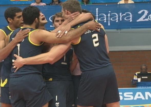 Vôlei masculino, frame