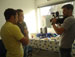 Marcos e Belutti dão entrevista ao R7.com no camarim