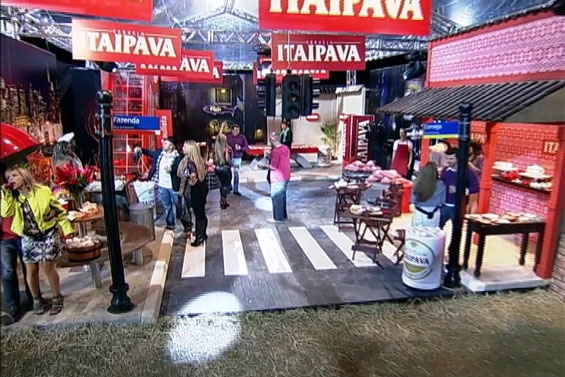 A decoração da festa estava impecável