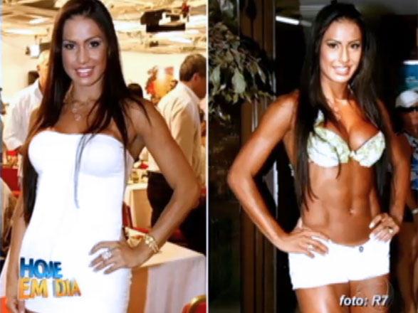 Celebridades mostram músculos e curvas de dar inveja! Veja o antes e depois